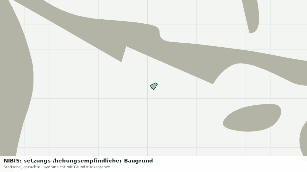 Statische Kartenansicht: NIBIS: setzungs-/hebungsempfindlicher Baugrund
