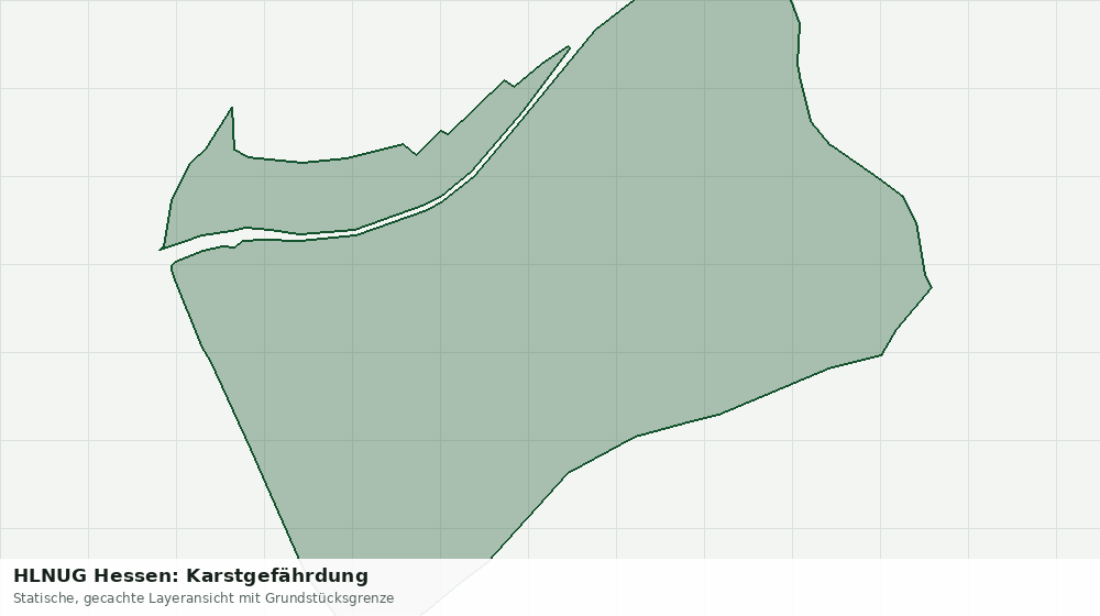 Statische Kartenansicht: HLNUG Hessen: Karstgefährdung