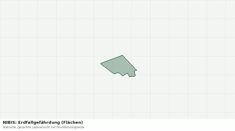 Statische Kartenansicht: NIBIS: Erdfallgefährdung (Flächen)