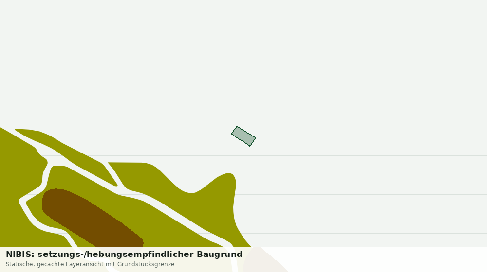 Statische Kartenansicht: NIBIS: setzungs-/hebungsempfindlicher Baugrund