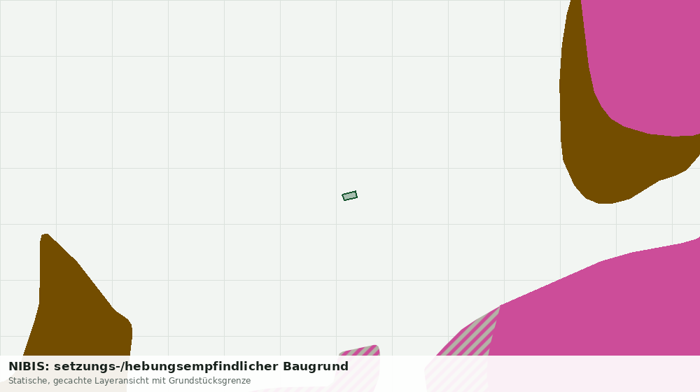 Statische Kartenansicht: NIBIS: setzungs-/hebungsempfindlicher Baugrund
