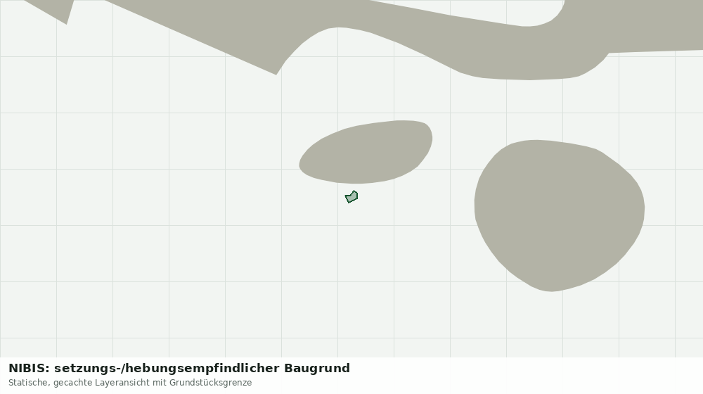 Statische Kartenansicht: NIBIS: setzungs-/hebungsempfindlicher Baugrund