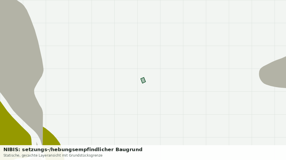 Statische Kartenansicht: NIBIS: setzungs-/hebungsempfindlicher Baugrund