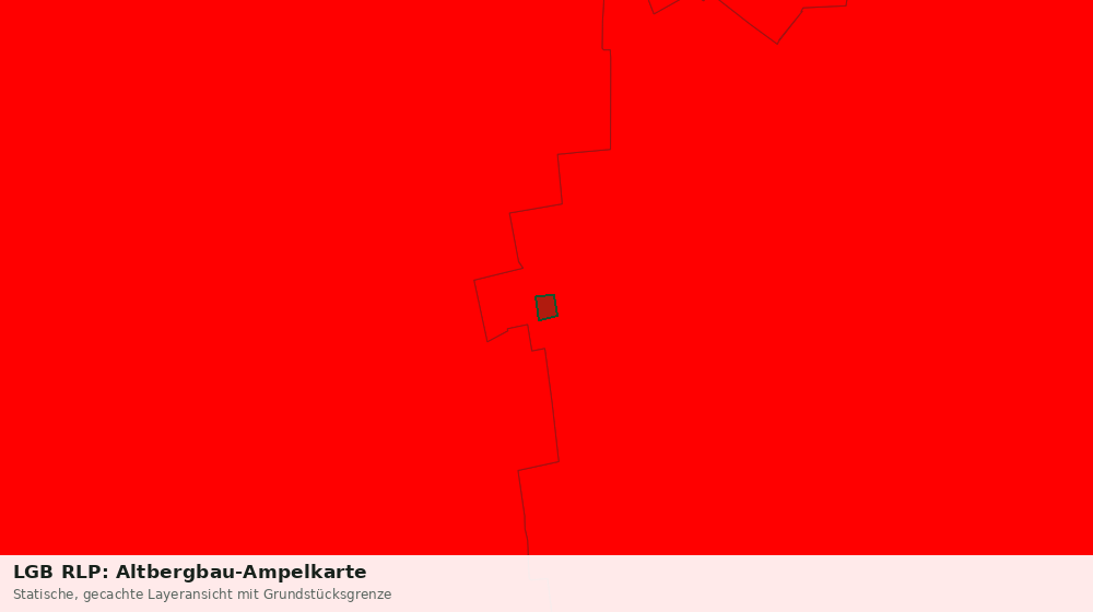 Statische Kartenansicht: LGB RLP: Altbergbau-Ampelkarte