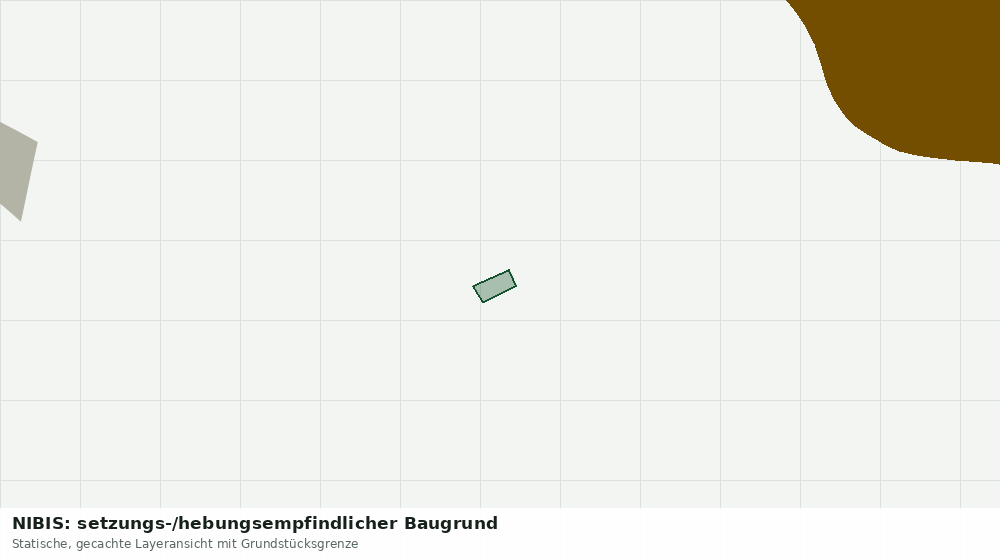 Statische Kartenansicht: NIBIS: setzungs-/hebungsempfindlicher Baugrund