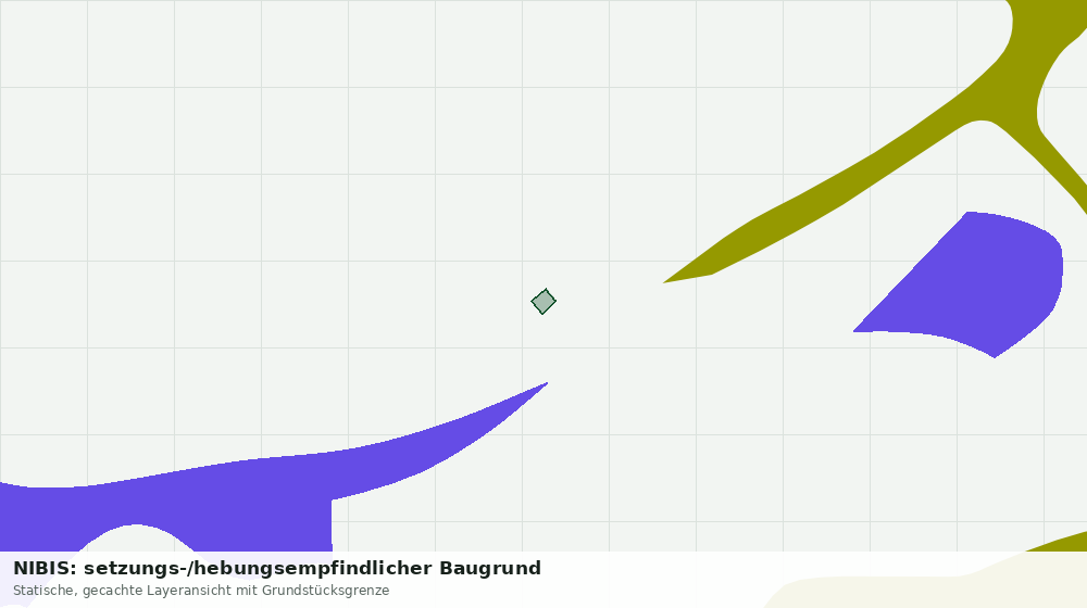 Statische Kartenansicht: NIBIS: setzungs-/hebungsempfindlicher Baugrund