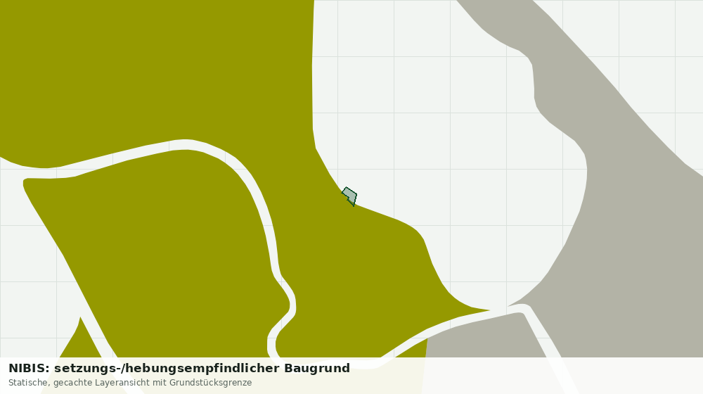 Statische Kartenansicht: NIBIS: setzungs-/hebungsempfindlicher Baugrund