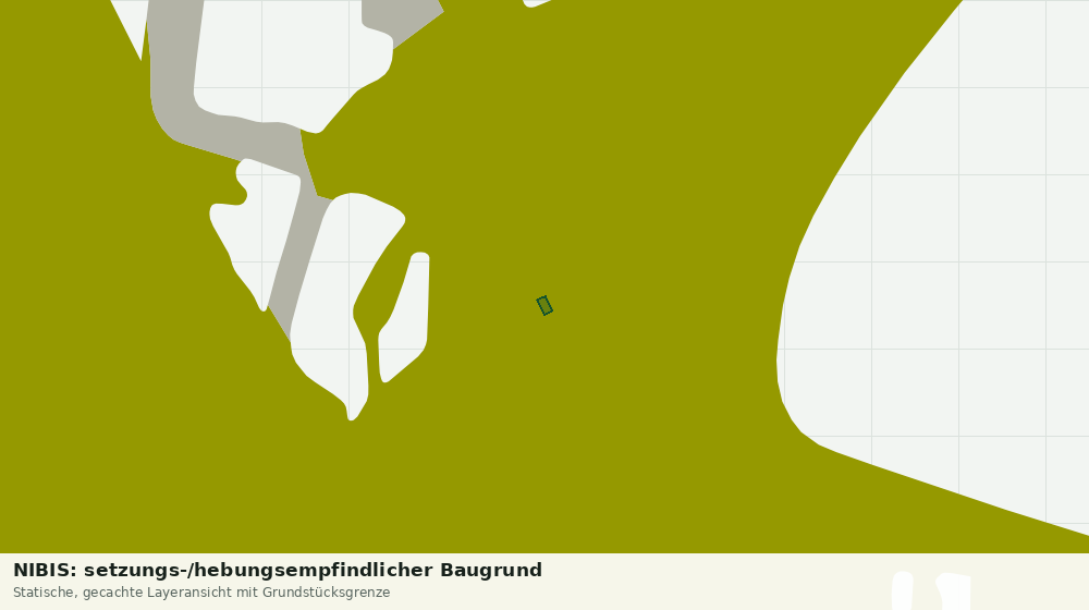 Statische Kartenansicht: NIBIS: setzungs-/hebungsempfindlicher Baugrund