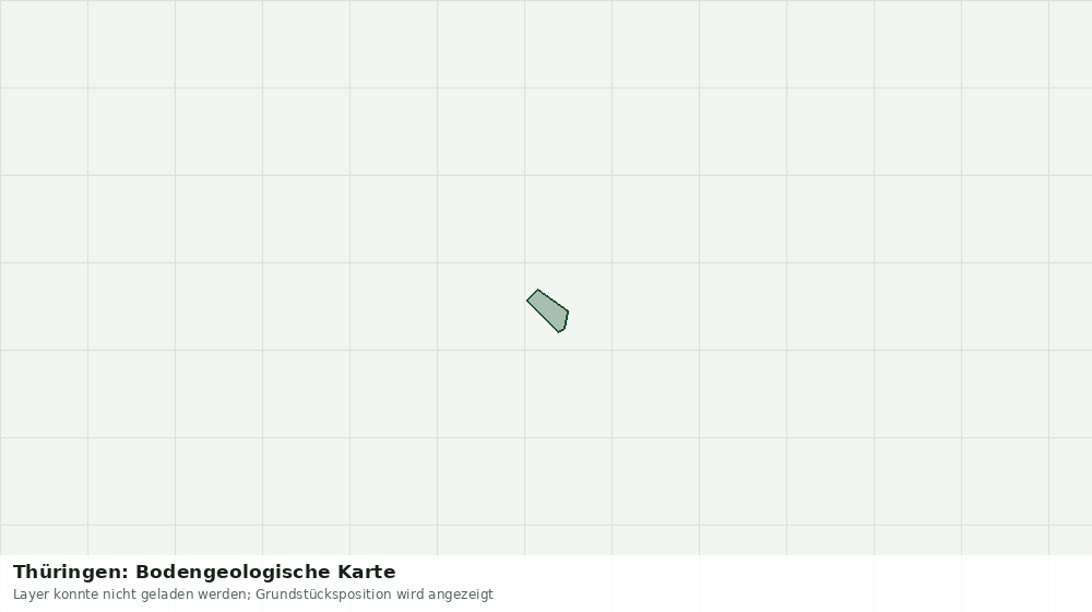 Statische Kartenansicht: Thüringen: Bodengeologische Karte