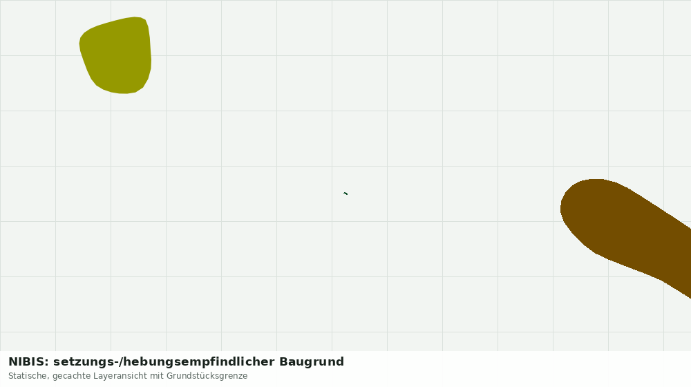 Statische Kartenansicht: NIBIS: setzungs-/hebungsempfindlicher Baugrund