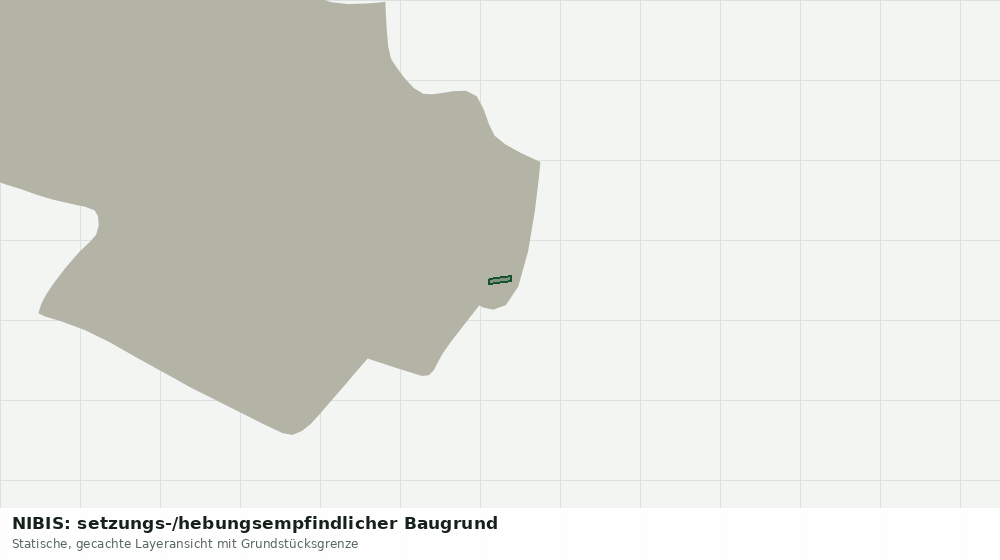 Statische Kartenansicht: NIBIS: setzungs-/hebungsempfindlicher Baugrund