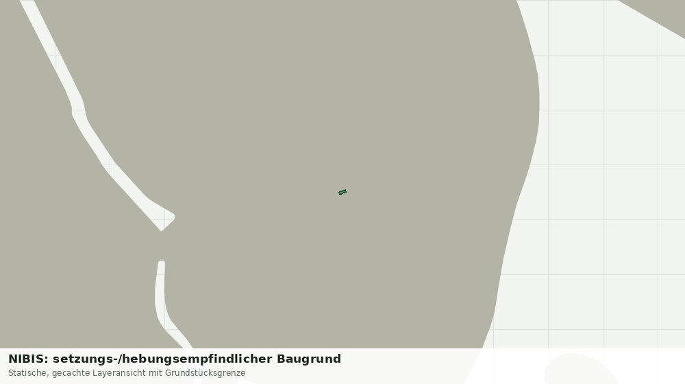 Statische Kartenansicht: NIBIS: setzungs-/hebungsempfindlicher Baugrund