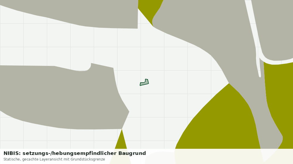 Statische Kartenansicht: NIBIS: setzungs-/hebungsempfindlicher Baugrund