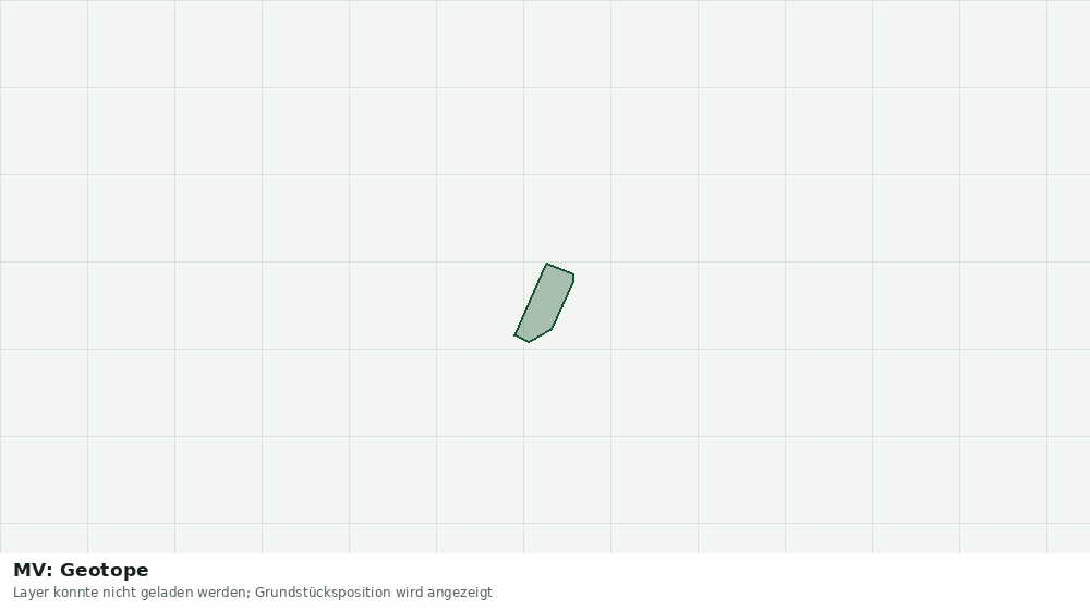 Statische Kartenansicht: MV: Geotope