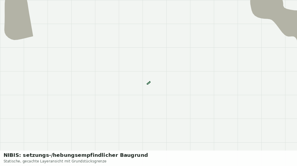 Statische Kartenansicht: NIBIS: setzungs-/hebungsempfindlicher Baugrund