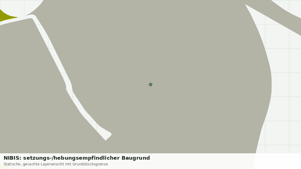 Statische Kartenansicht: NIBIS: setzungs-/hebungsempfindlicher Baugrund