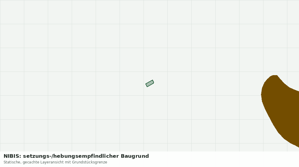 Statische Kartenansicht: NIBIS: setzungs-/hebungsempfindlicher Baugrund