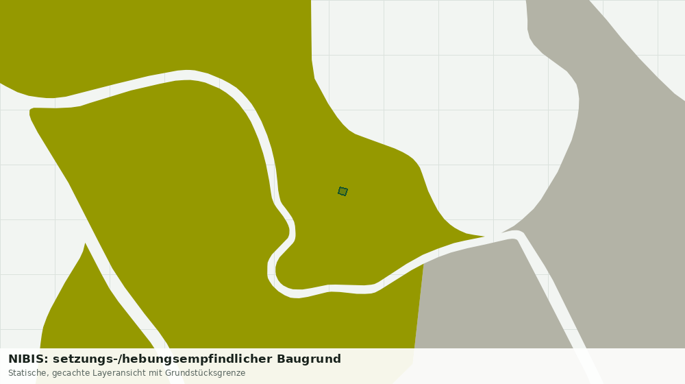 Statische Kartenansicht: NIBIS: setzungs-/hebungsempfindlicher Baugrund