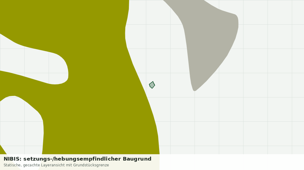 Statische Kartenansicht: NIBIS: setzungs-/hebungsempfindlicher Baugrund