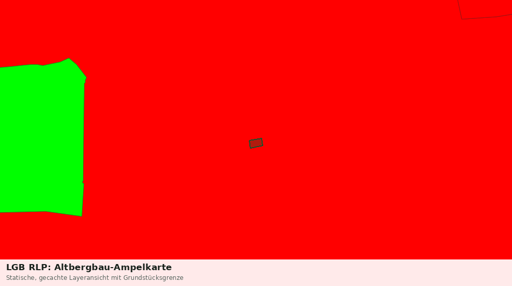 Statische Kartenansicht: LGB RLP: Altbergbau-Ampelkarte