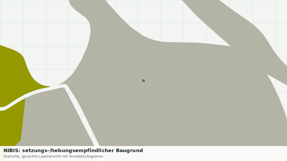 Statische Kartenansicht: NIBIS: setzungs-/hebungsempfindlicher Baugrund