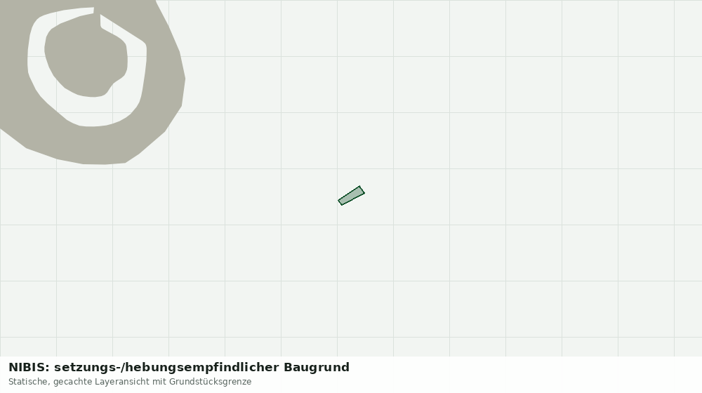 Statische Kartenansicht: NIBIS: setzungs-/hebungsempfindlicher Baugrund