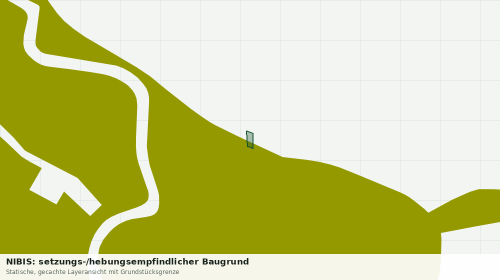 Statische Kartenansicht: NIBIS: setzungs-/hebungsempfindlicher Baugrund