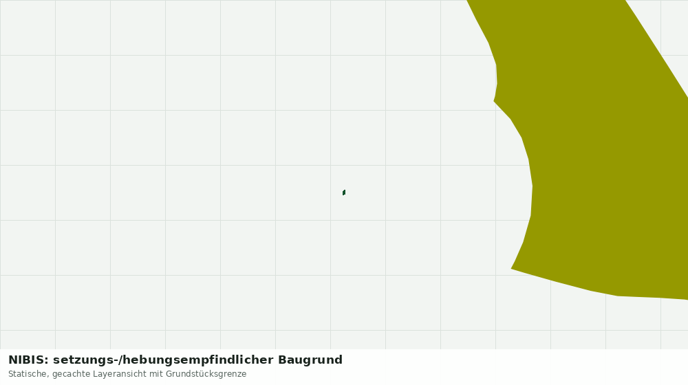 Statische Kartenansicht: NIBIS: setzungs-/hebungsempfindlicher Baugrund