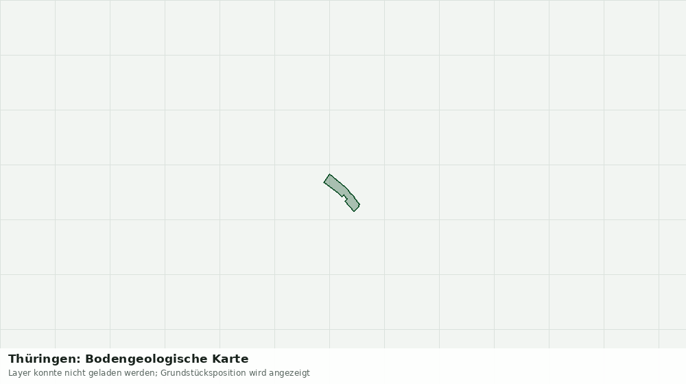 Statische Kartenansicht: Thüringen: Bodengeologische Karte