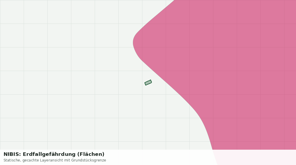 Statische Kartenansicht: NIBIS: Erdfallgefährdung (Flächen)