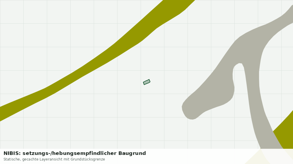 Statische Kartenansicht: NIBIS: setzungs-/hebungsempfindlicher Baugrund