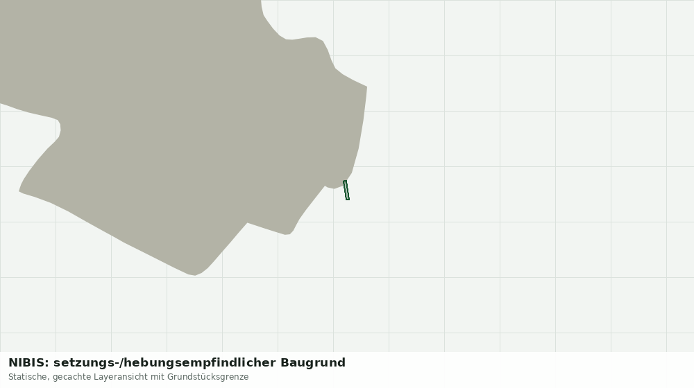 Statische Kartenansicht: NIBIS: setzungs-/hebungsempfindlicher Baugrund