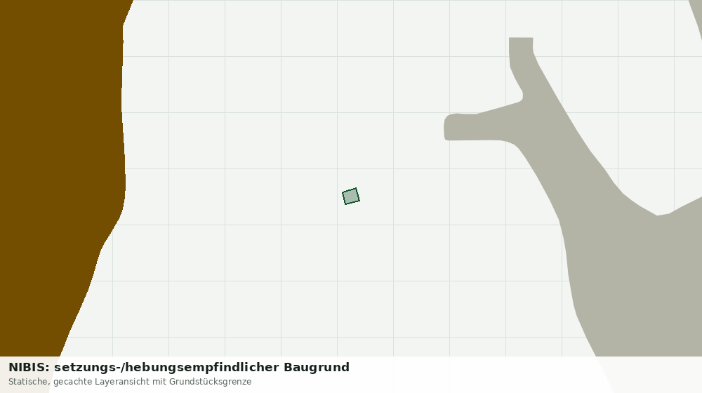 Statische Kartenansicht: NIBIS: setzungs-/hebungsempfindlicher Baugrund
