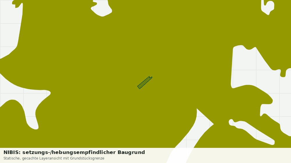 Statische Kartenansicht: NIBIS: setzungs-/hebungsempfindlicher Baugrund