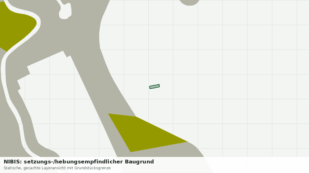Statische Kartenansicht: NIBIS: setzungs-/hebungsempfindlicher Baugrund