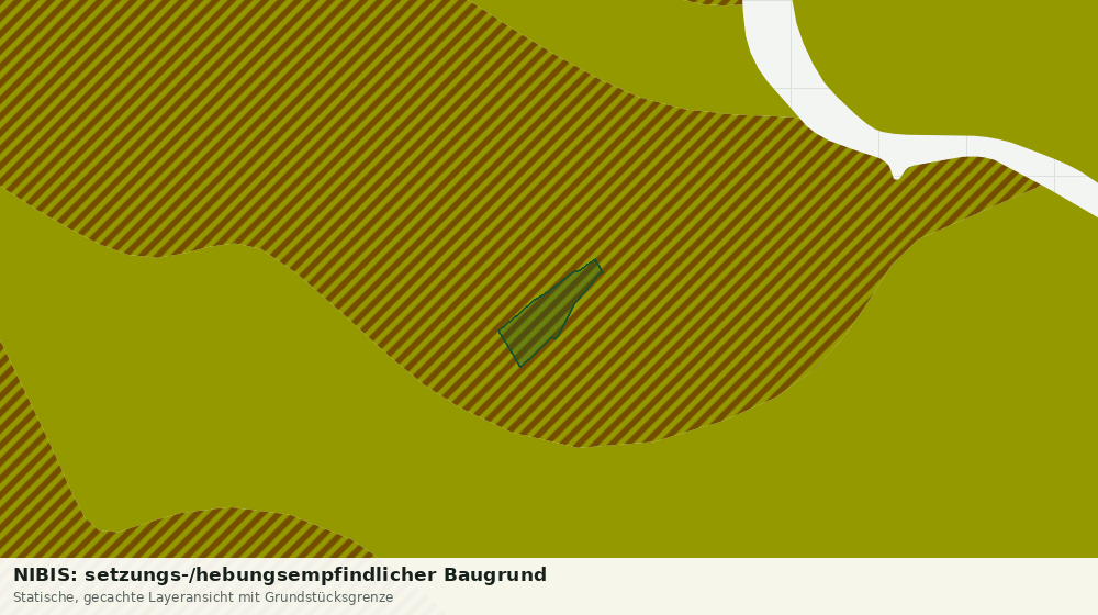 Statische Kartenansicht: NIBIS: setzungs-/hebungsempfindlicher Baugrund
