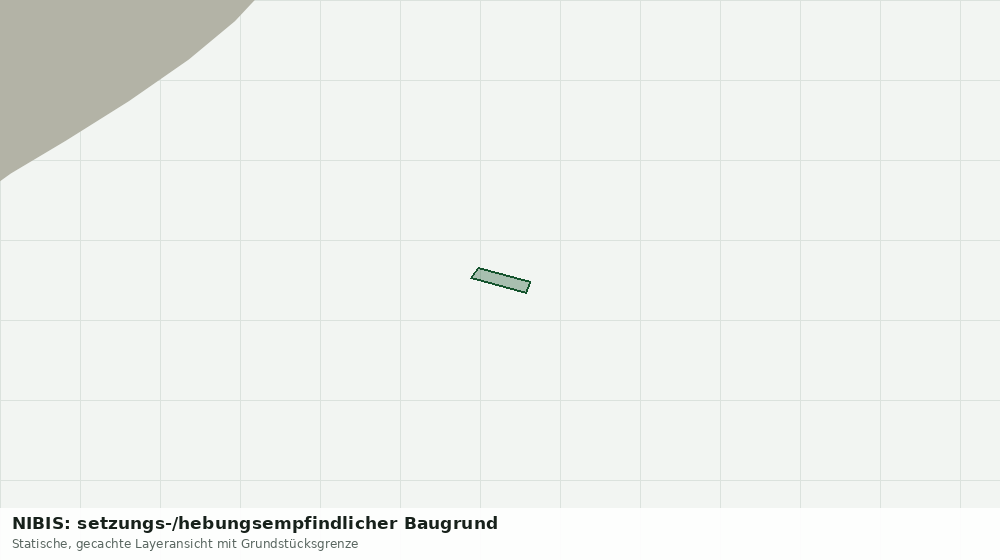 Statische Kartenansicht: NIBIS: setzungs-/hebungsempfindlicher Baugrund