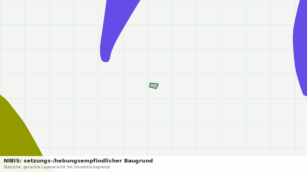 Statische Kartenansicht: NIBIS: setzungs-/hebungsempfindlicher Baugrund
