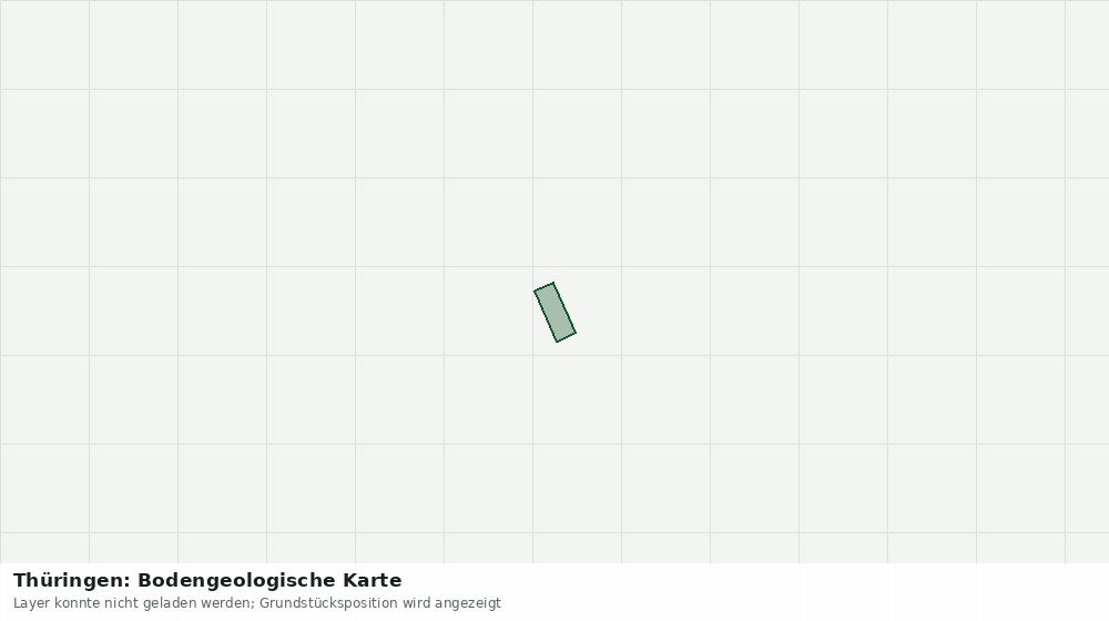 Statische Kartenansicht: Thüringen: Bodengeologische Karte