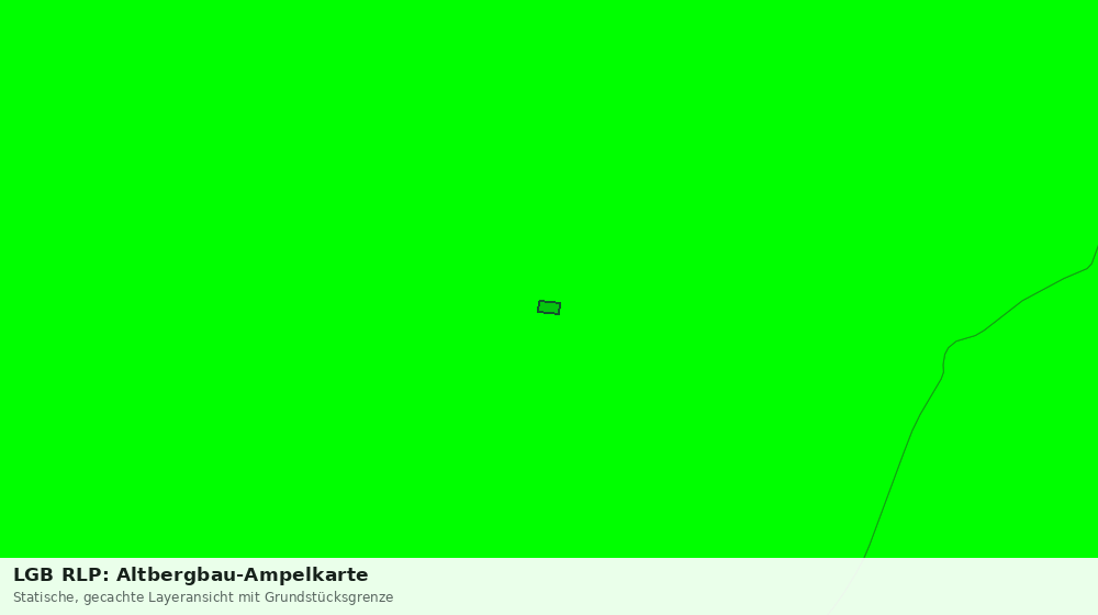 Statische Kartenansicht: LGB RLP: Altbergbau-Ampelkarte