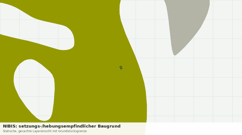 Statische Kartenansicht: NIBIS: setzungs-/hebungsempfindlicher Baugrund