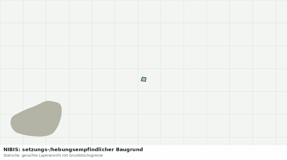 Statische Kartenansicht: NIBIS: setzungs-/hebungsempfindlicher Baugrund