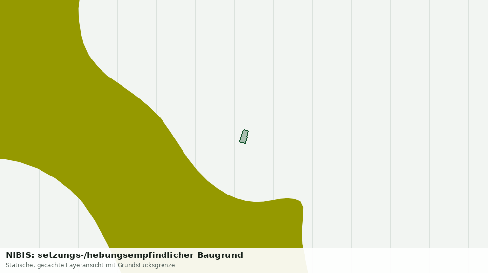 Statische Kartenansicht: NIBIS: setzungs-/hebungsempfindlicher Baugrund