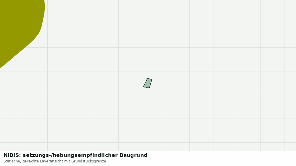 Statische Kartenansicht: NIBIS: setzungs-/hebungsempfindlicher Baugrund