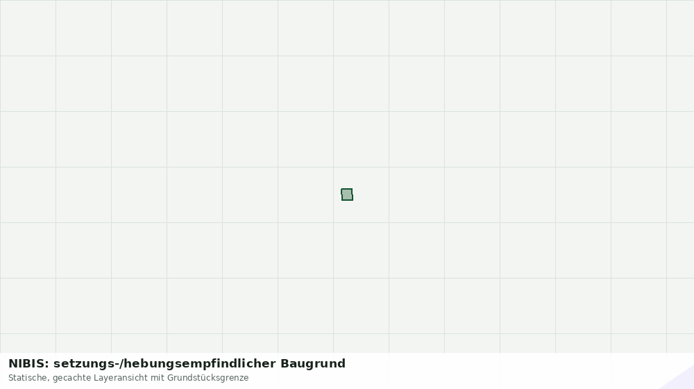 Statische Kartenansicht: NIBIS: setzungs-/hebungsempfindlicher Baugrund