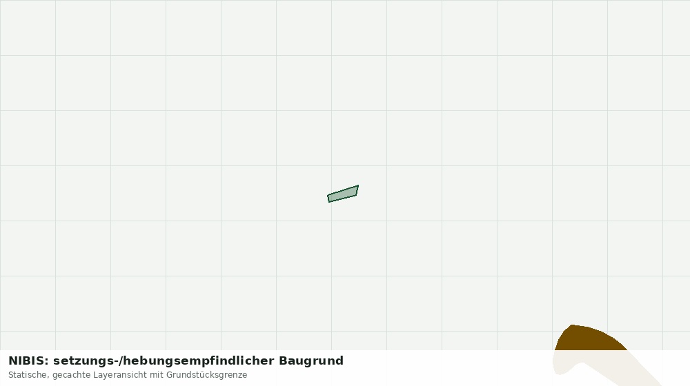 Statische Kartenansicht: NIBIS: setzungs-/hebungsempfindlicher Baugrund