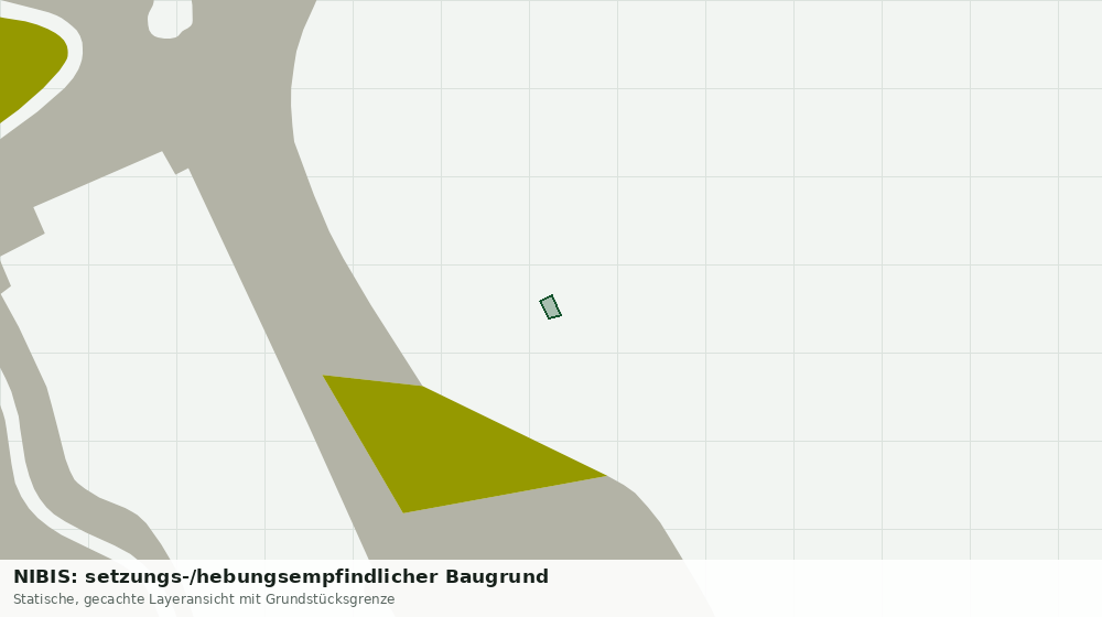 Statische Kartenansicht: NIBIS: setzungs-/hebungsempfindlicher Baugrund