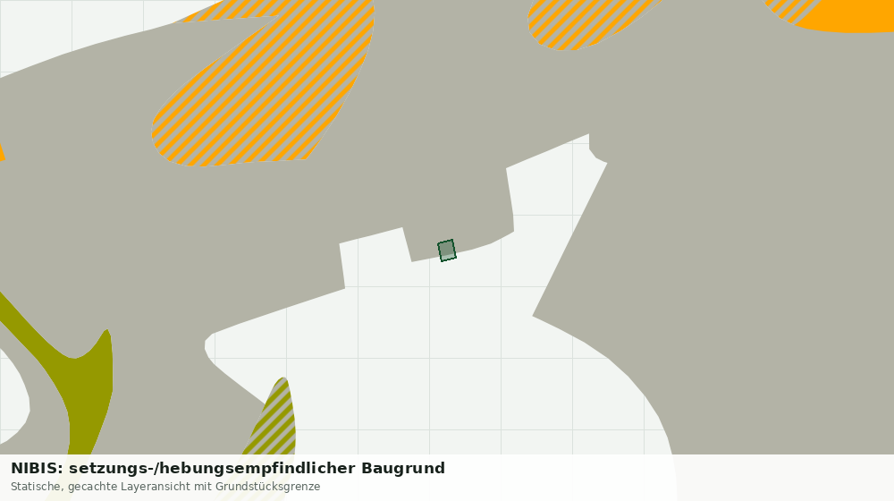 Statische Kartenansicht: NIBIS: setzungs-/hebungsempfindlicher Baugrund