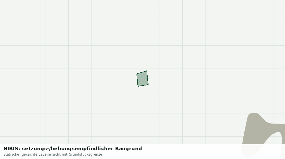 Statische Kartenansicht: NIBIS: setzungs-/hebungsempfindlicher Baugrund