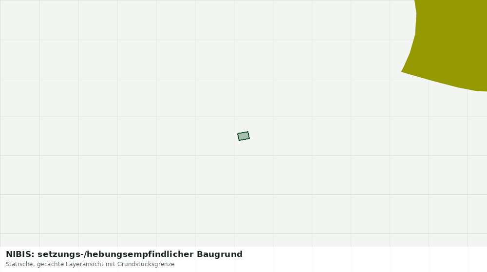 Statische Kartenansicht: NIBIS: setzungs-/hebungsempfindlicher Baugrund